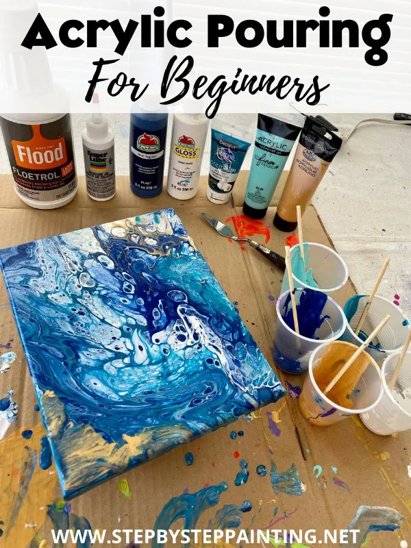 How To Do Acrylic Pouring - PDF Guide For Beginners